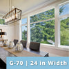 Sales Item G-70 Static Cling Tint 24 in. Width 63 in. Length